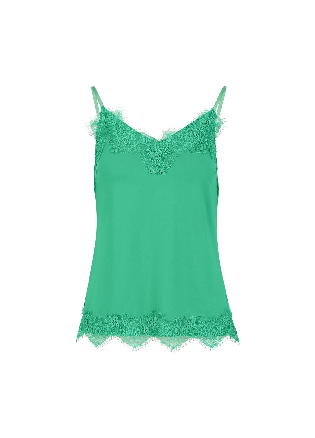 CC HEART BLONDETOP - Emerald green