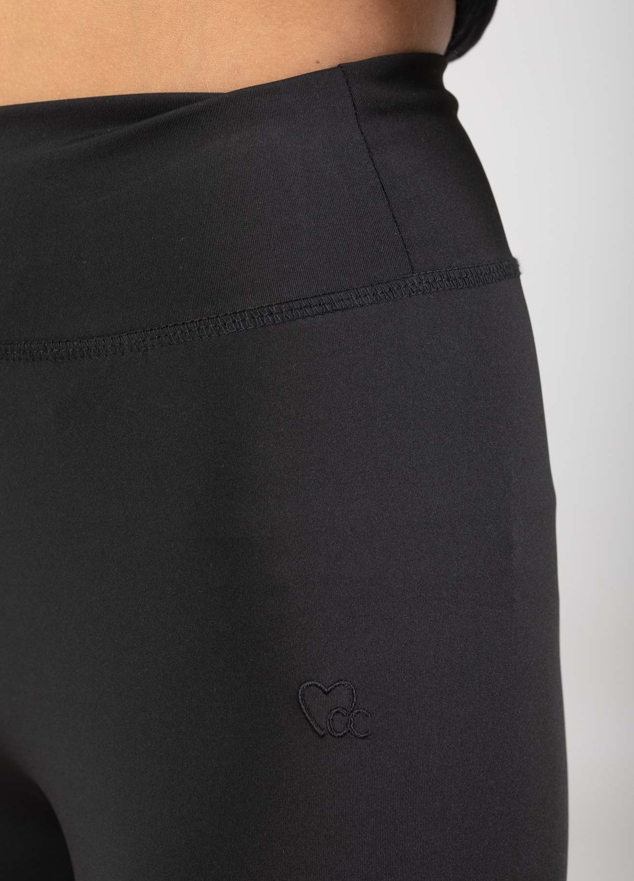 CC HEART LEGGINGS - Black