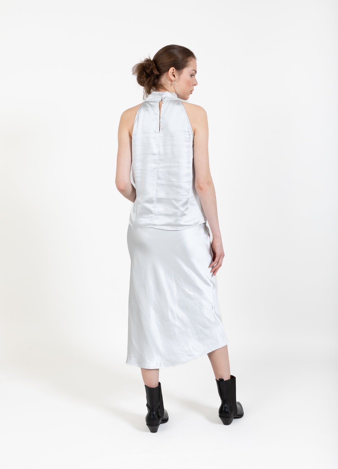 CC HEART SKYLER TOP - Light grey