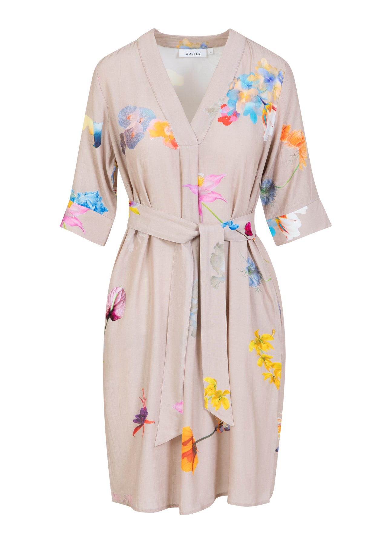 KJOLE MED FLOWER PRINT - Flower print