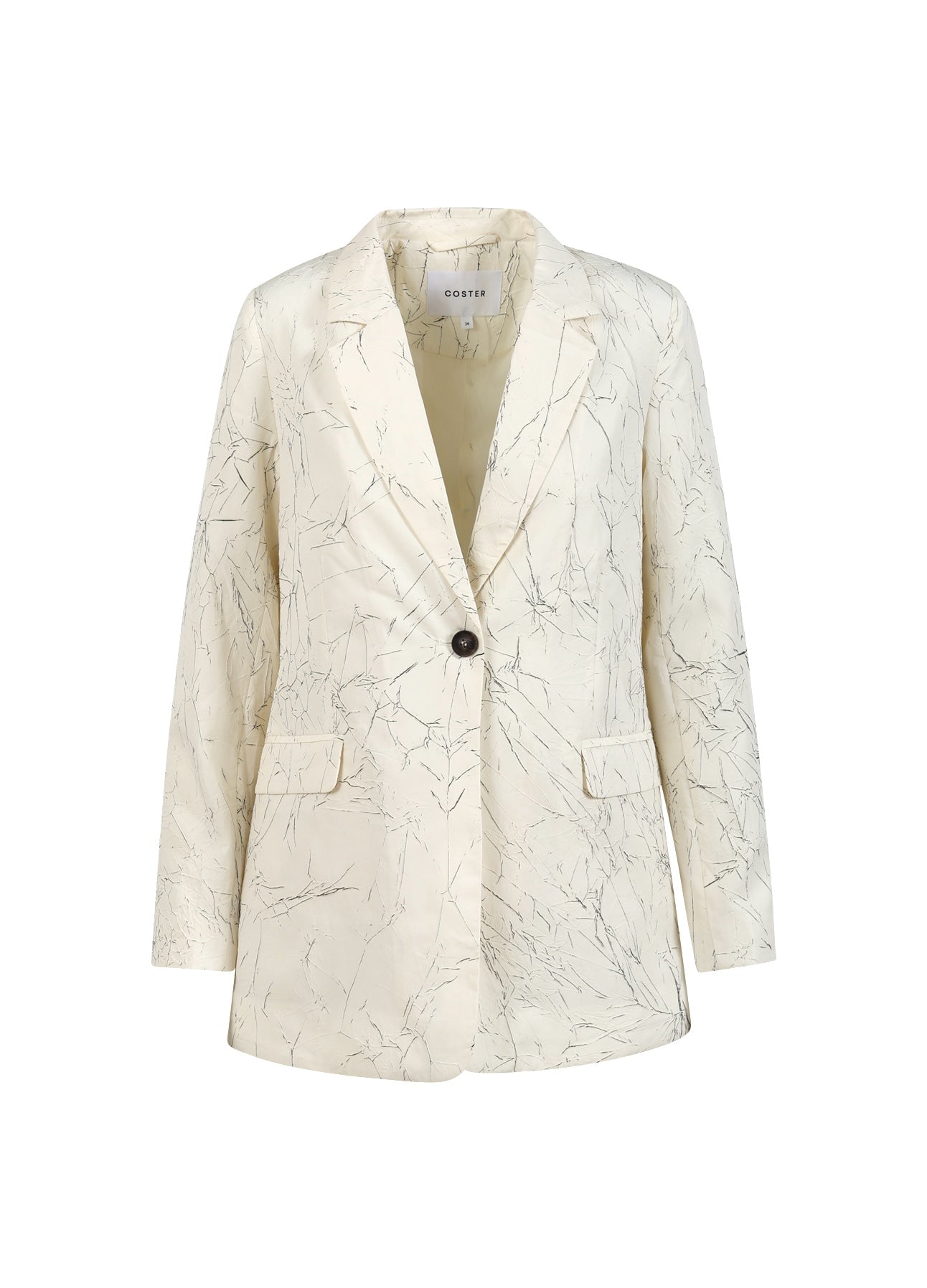 RYNKET BLAZER - Creme / black