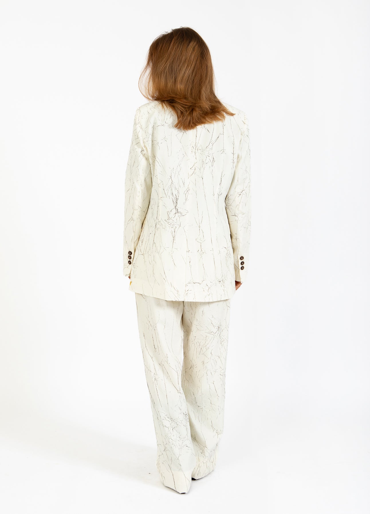 RYNKET BLAZER - Creme / black