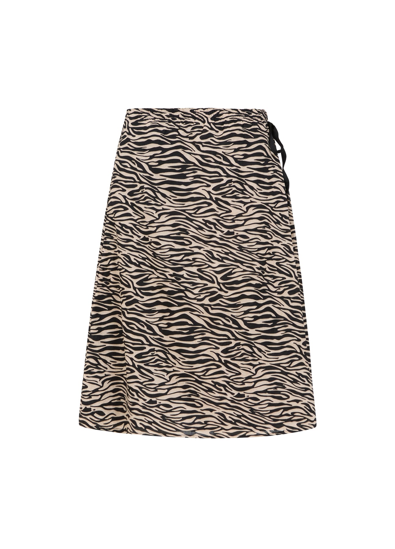 WRAPNEDERDEL I ZEBRA PRINT - Zebra print Rabat