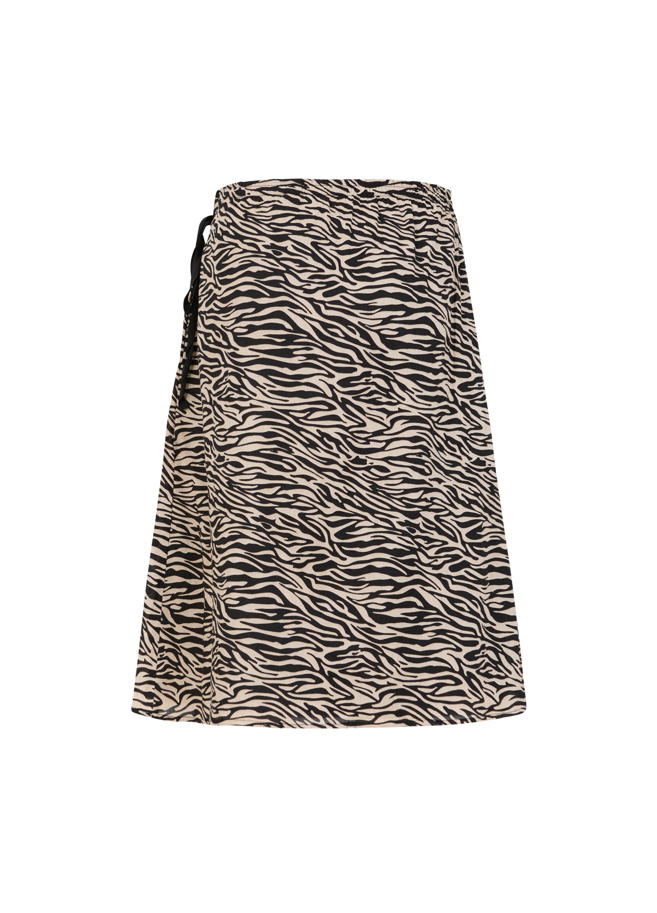 WRAPNEDERDEL I ZEBRA PRINT - Zebra print Rabat
