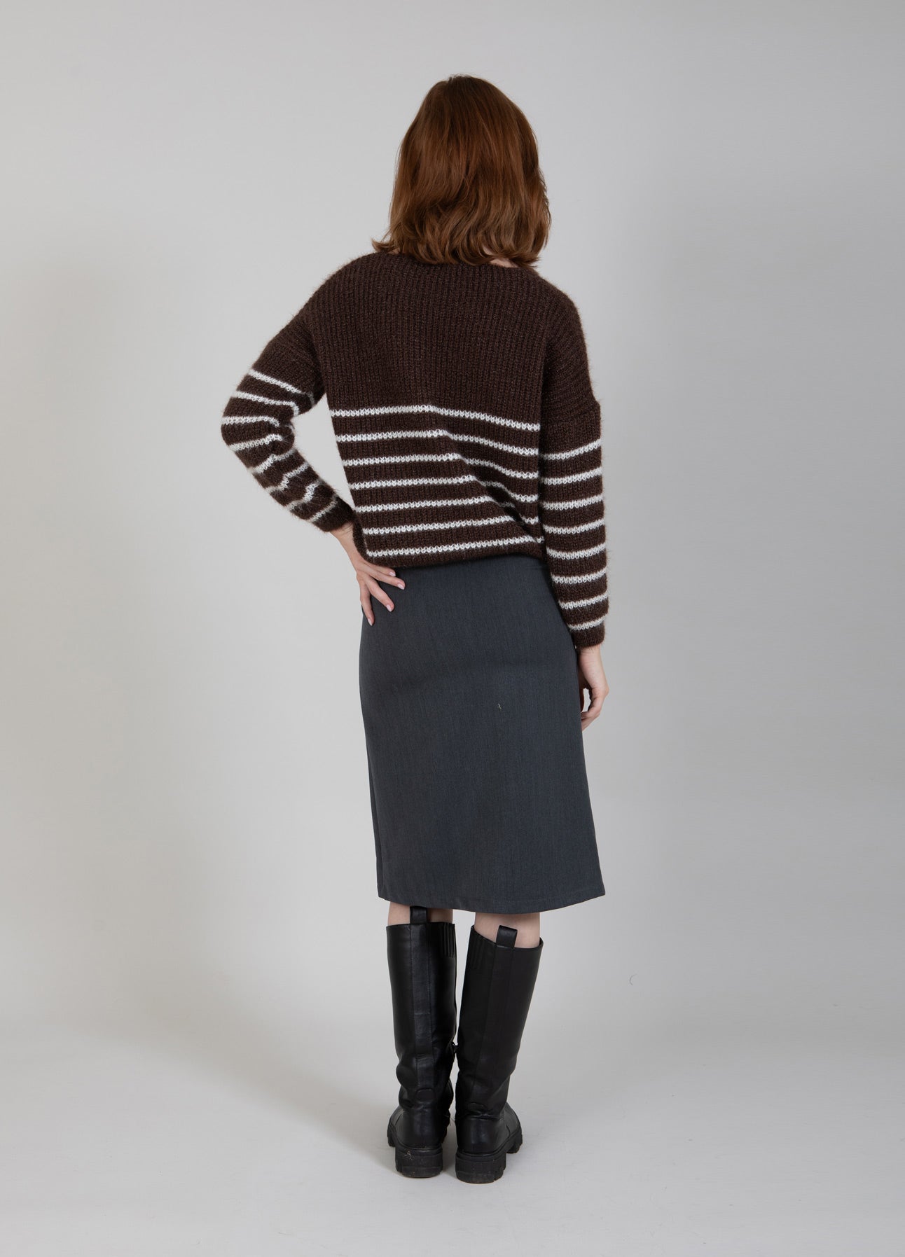 STRIBET STRIK - Brown/Khaki