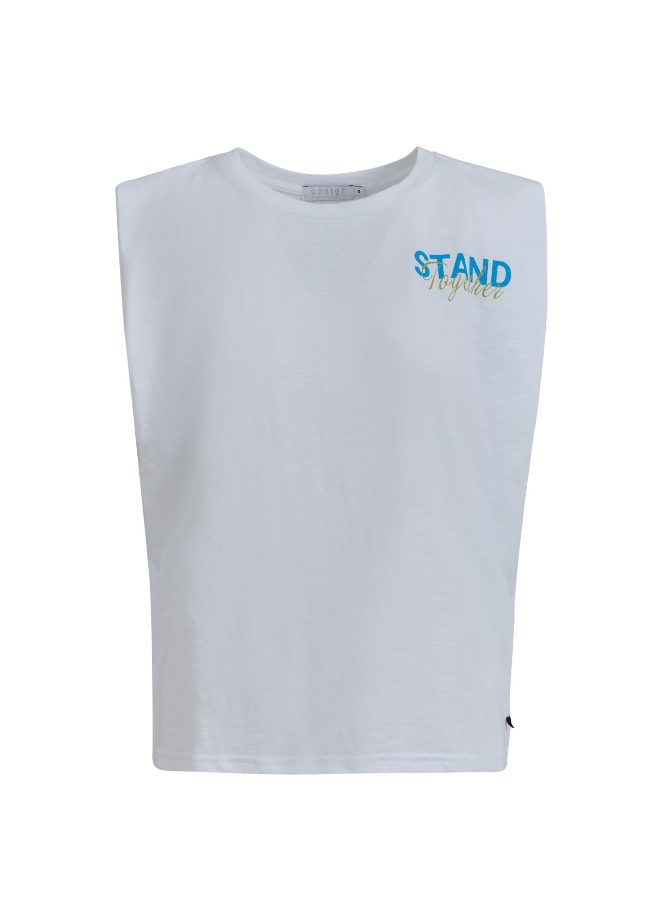T-SHIRT M. TOGETHER PRINT - White