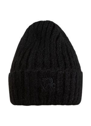 CC HEART MYLA RIB HUE - Black