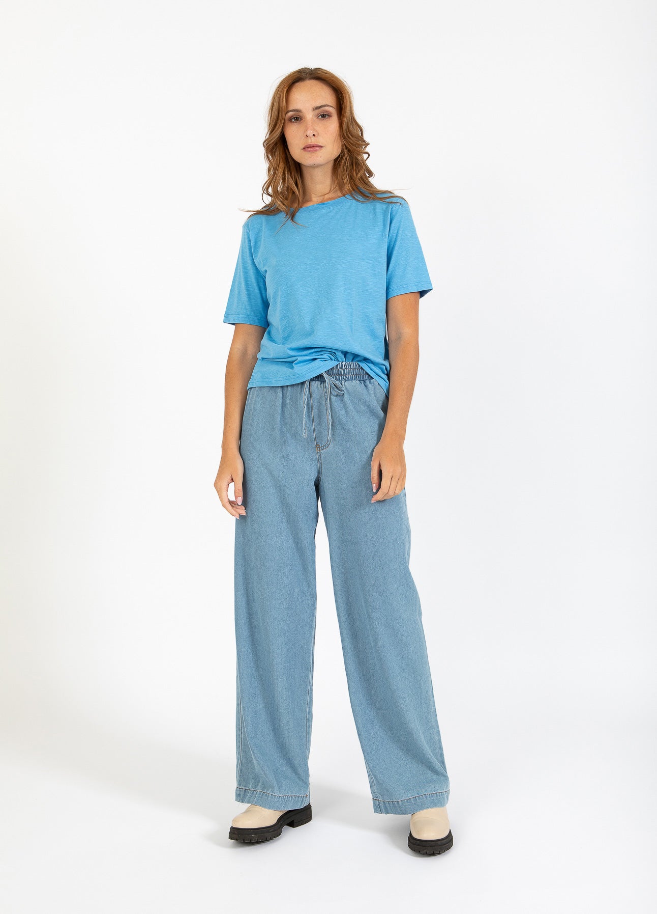CC HEART REGULAR T-SHIRT - Storm blue