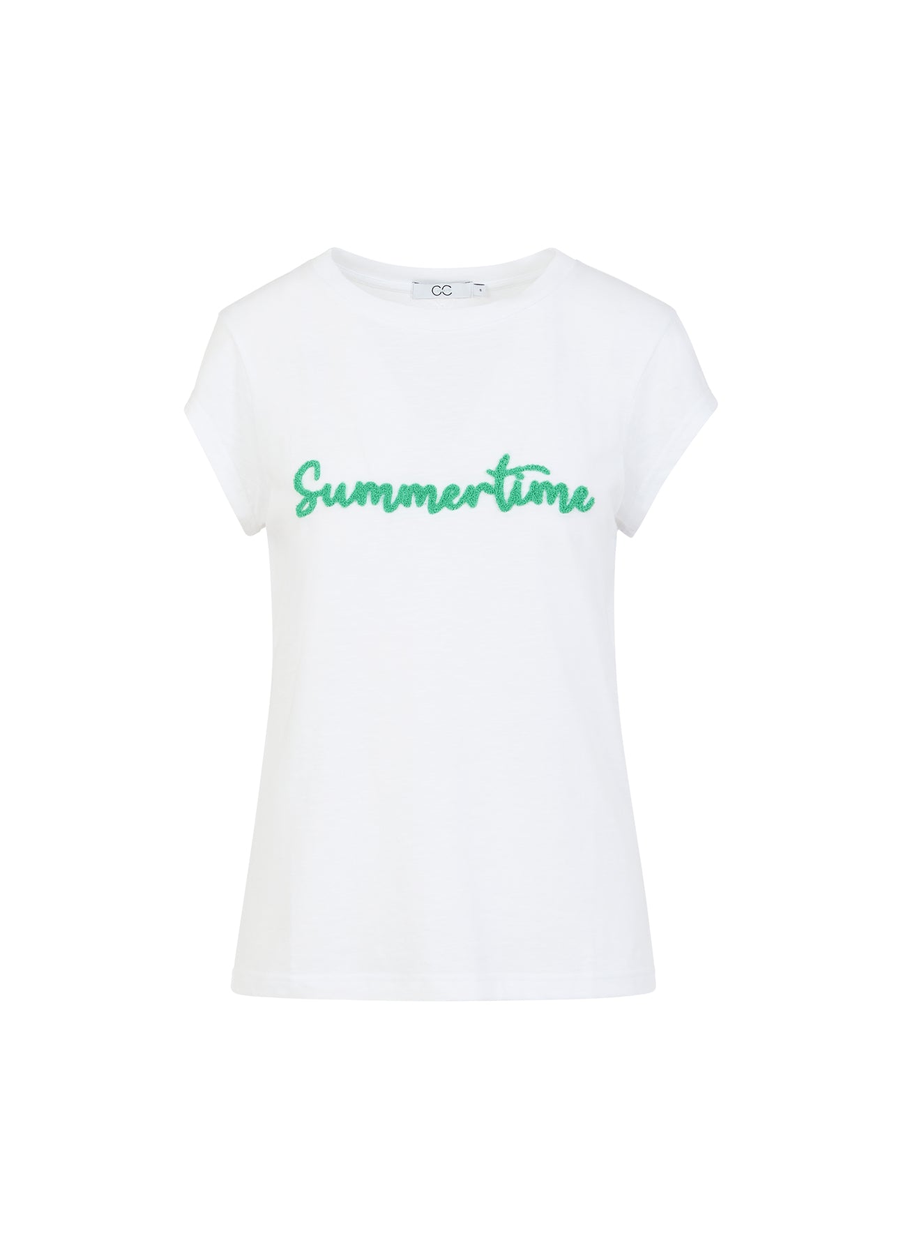 CC HEART SOMMER T-SHIRT - KORT ÆRME - White