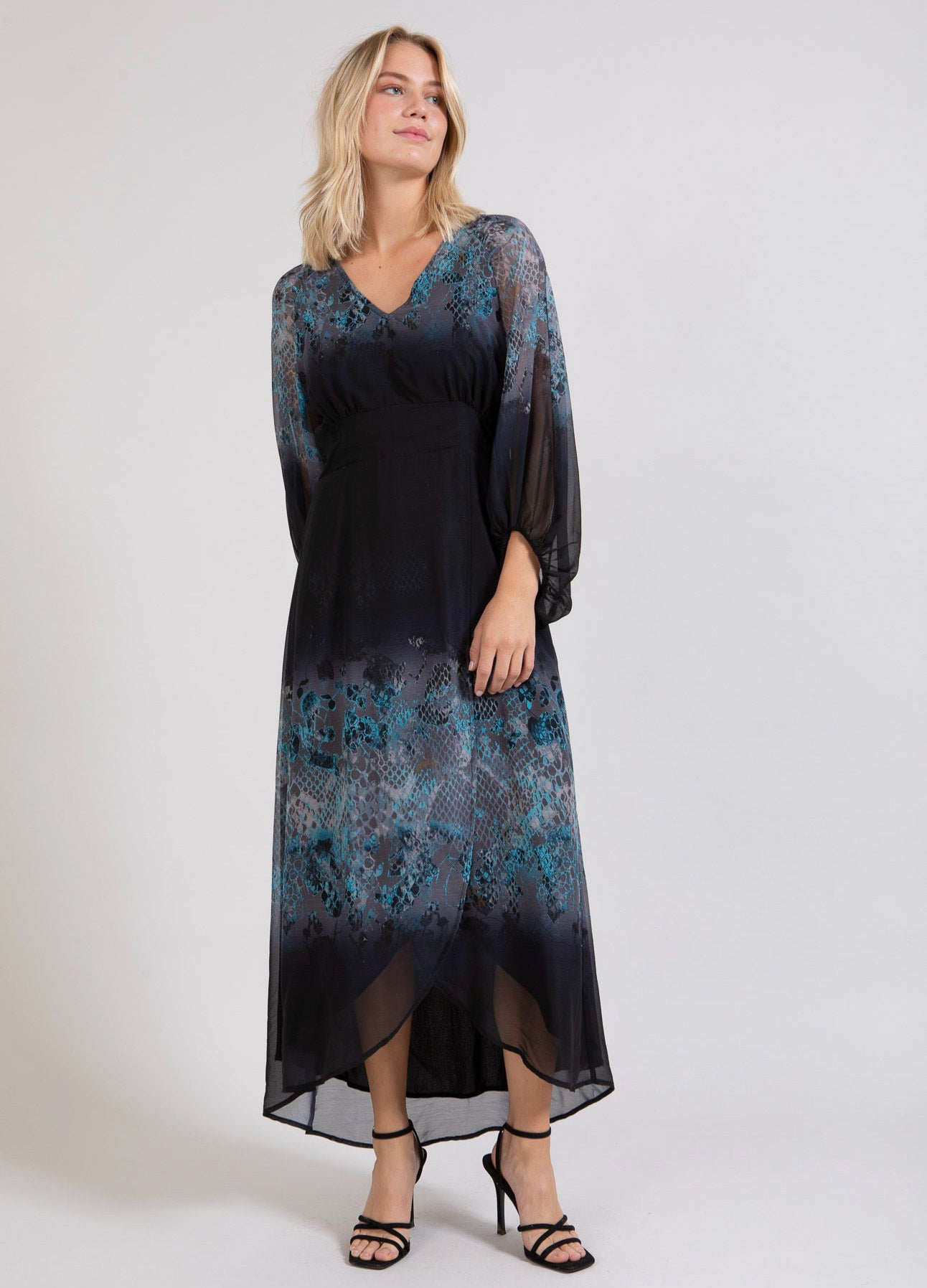 KJOLE MED BRANCHES PRINT - Branches print Levere