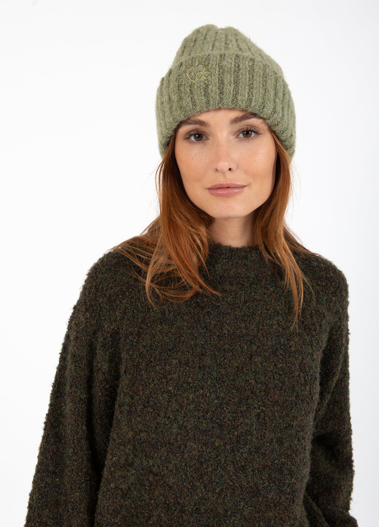 CC HEART MYLA RIB HUE - Army