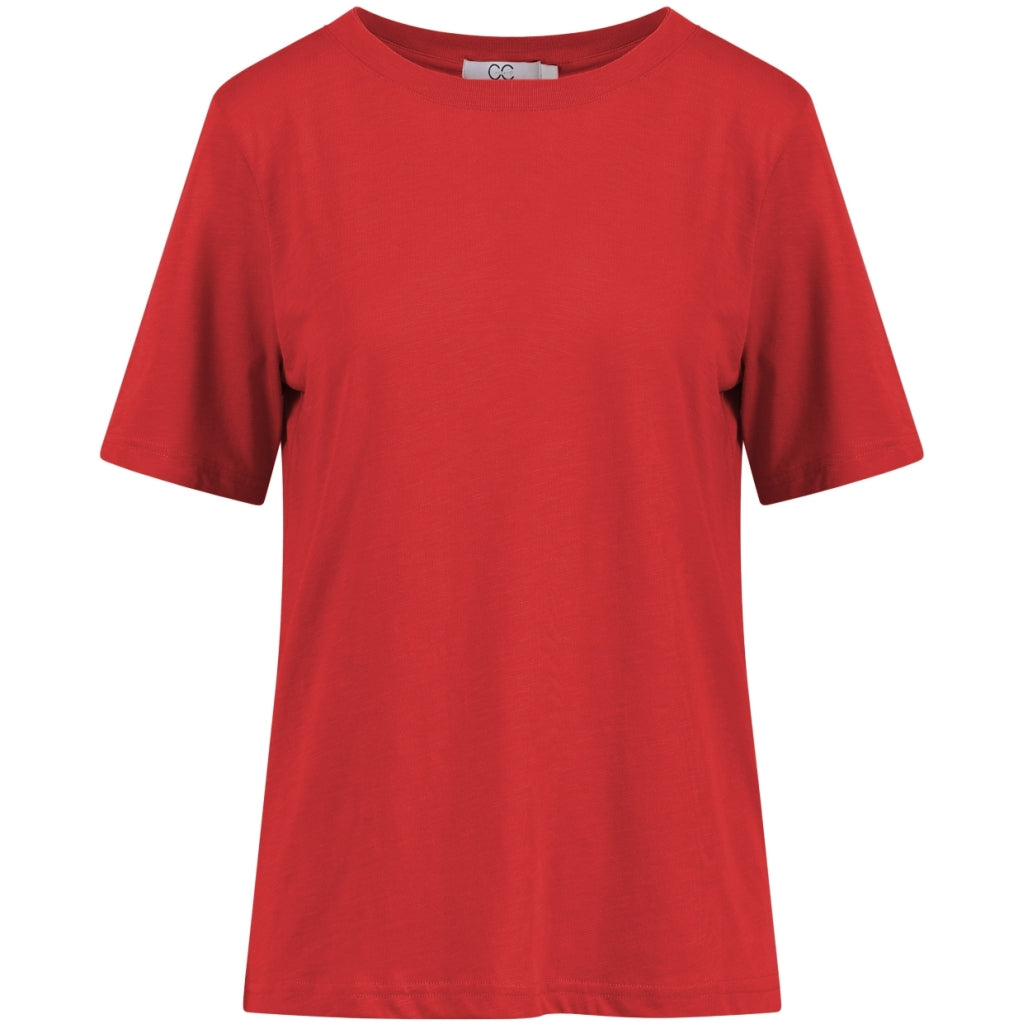 CC HEART REGULAR T-SHIRT - Papaya pink