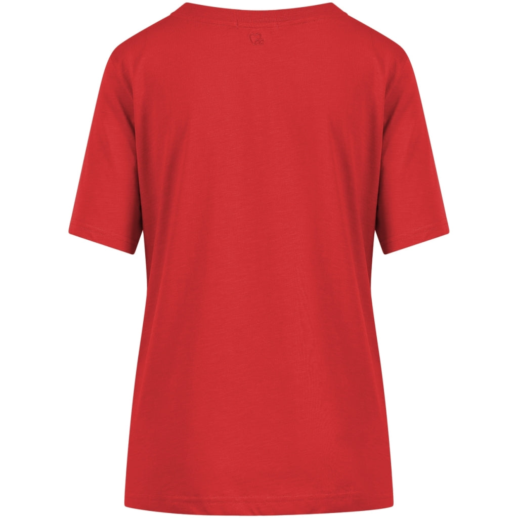 CC HEART REGULAR T-SHIRT - Papaya pink