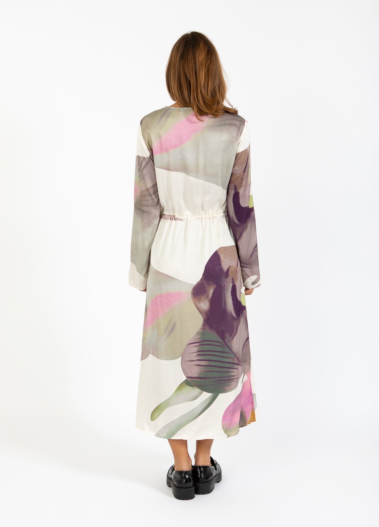 KJOLE I LIQUID FLOWER PRINT - Liquid flower print