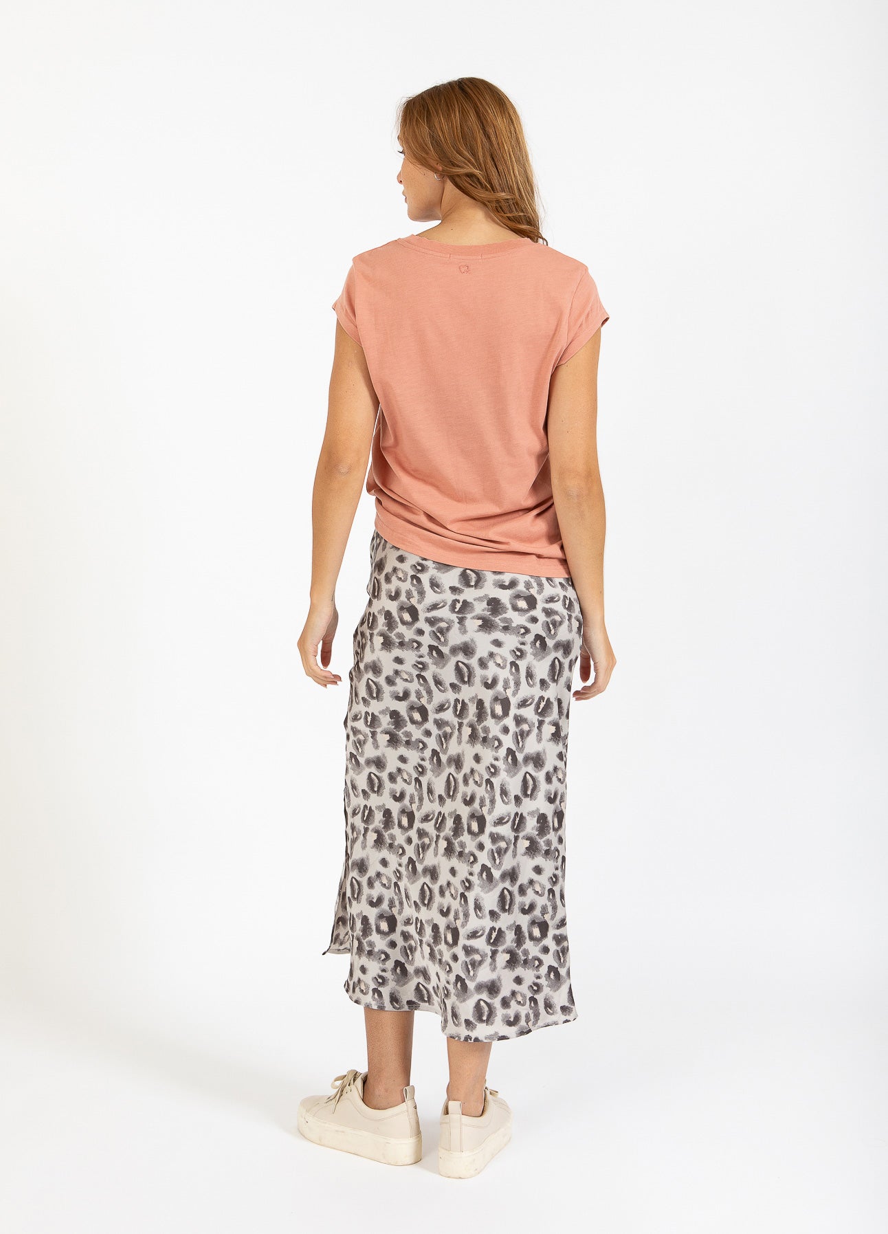 CC HEART SKYLER MEDI NEDERDEL MED PRINT - Grey leo