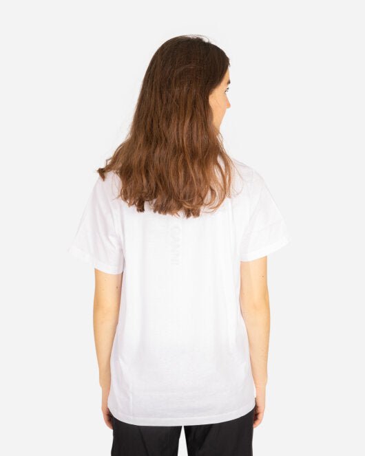 Basic Cotton Jersey - Bright White Online salg