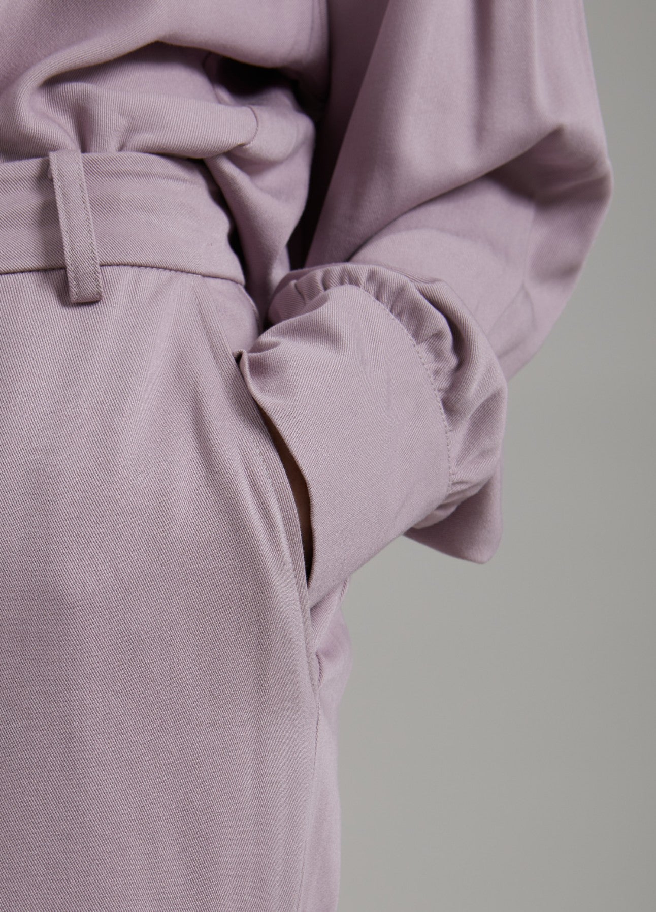 BUKSER LAVET MED LENZING™ ECOVERO™ VISCOSE - Dusty purple