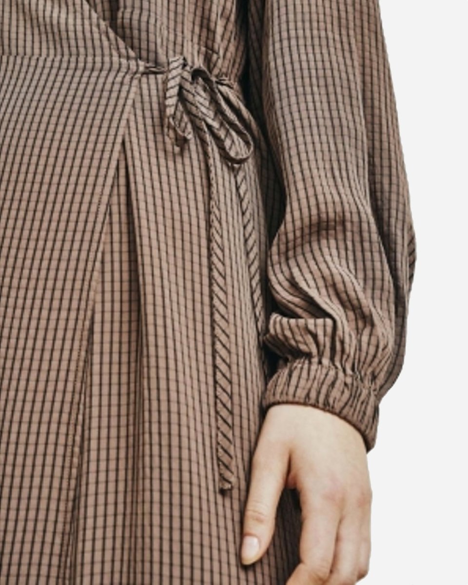 Devon Dress - Dark Brown