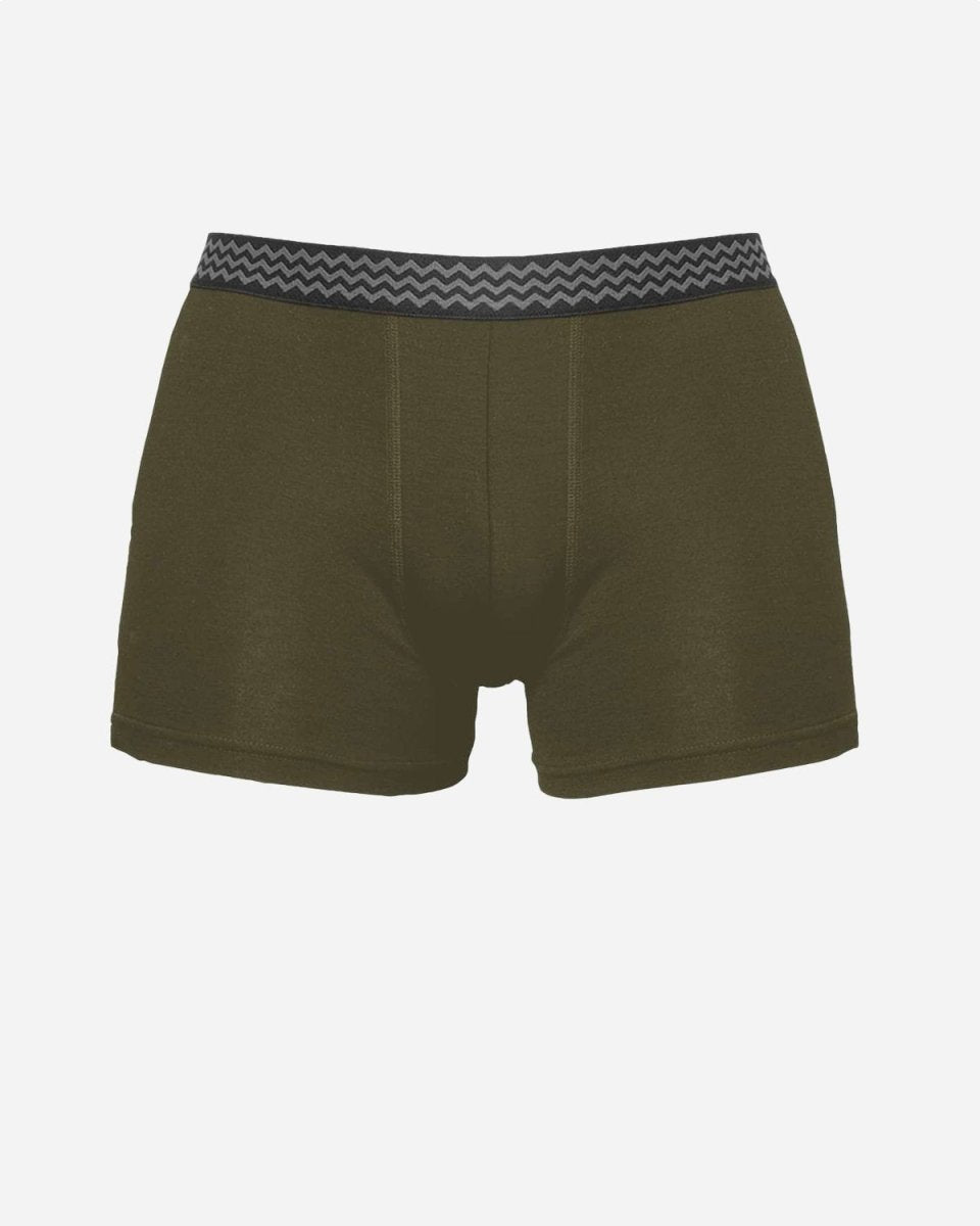 ELSK® MEN’S MICROMODAL UNDERWEAR – BOXERS (2-PACK) - PINE GREEN