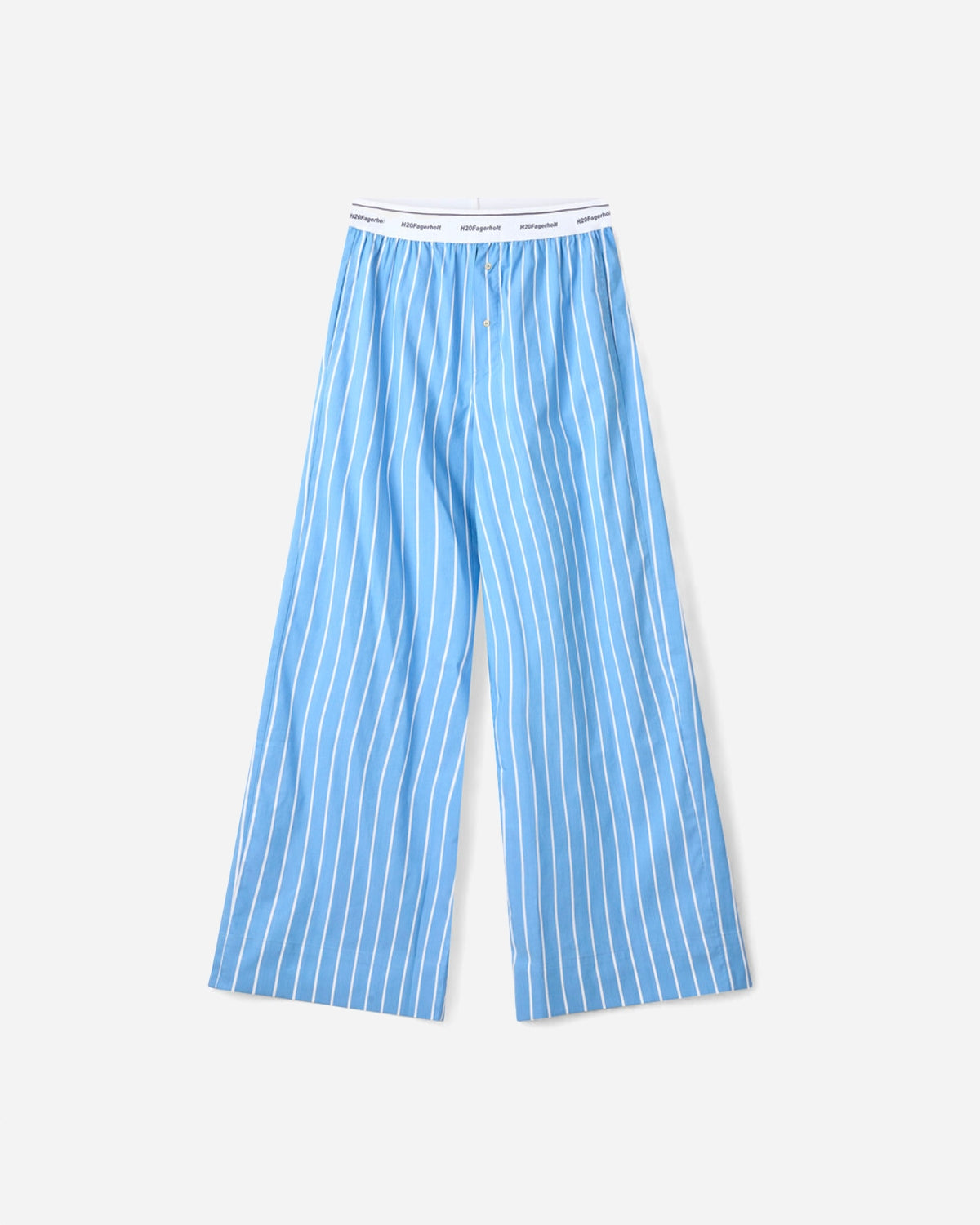 Box Pants - Blue Stripe Online Hot Salg