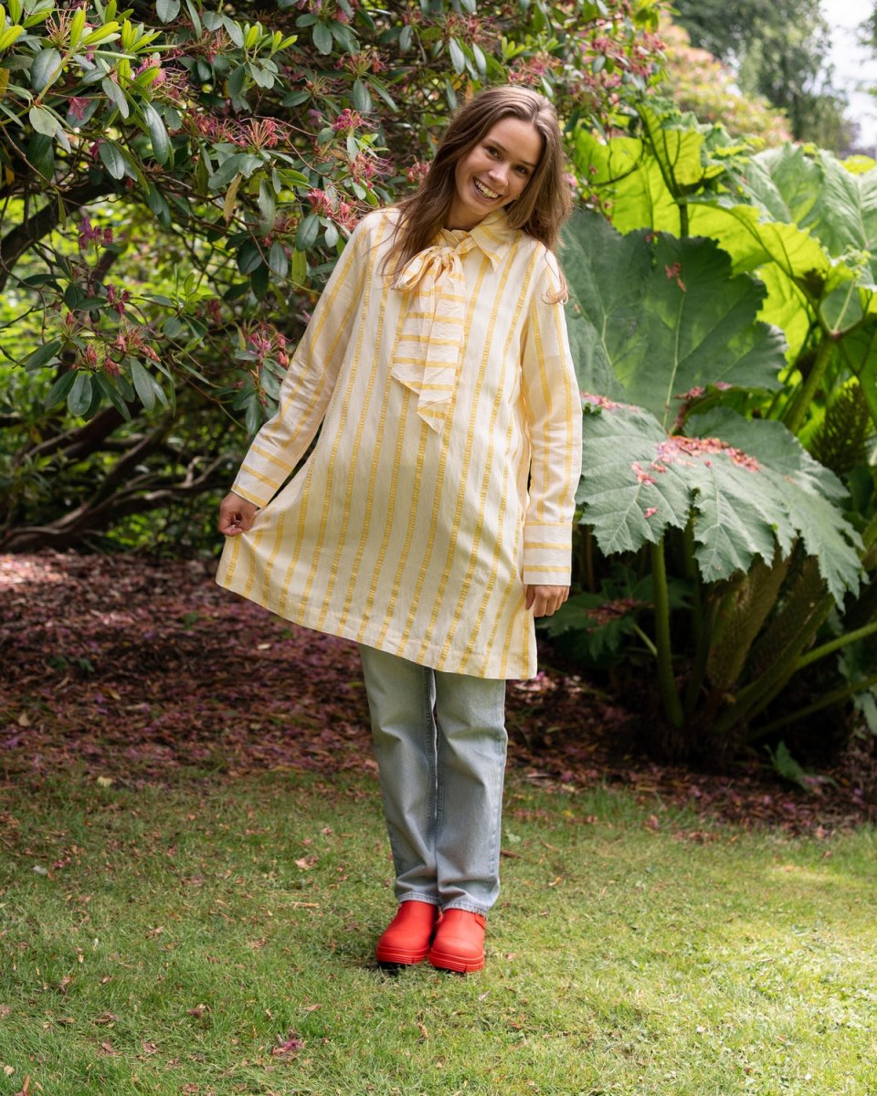 Coby dress - Yellow stripe