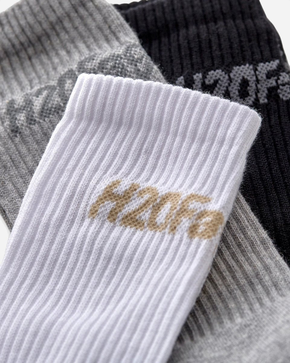 Suck Socks 3-pack - Black/White/Grey