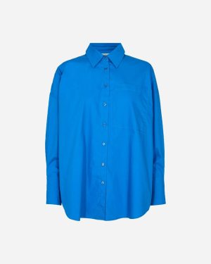 Elanu Shirt - Azur Blue Rabat