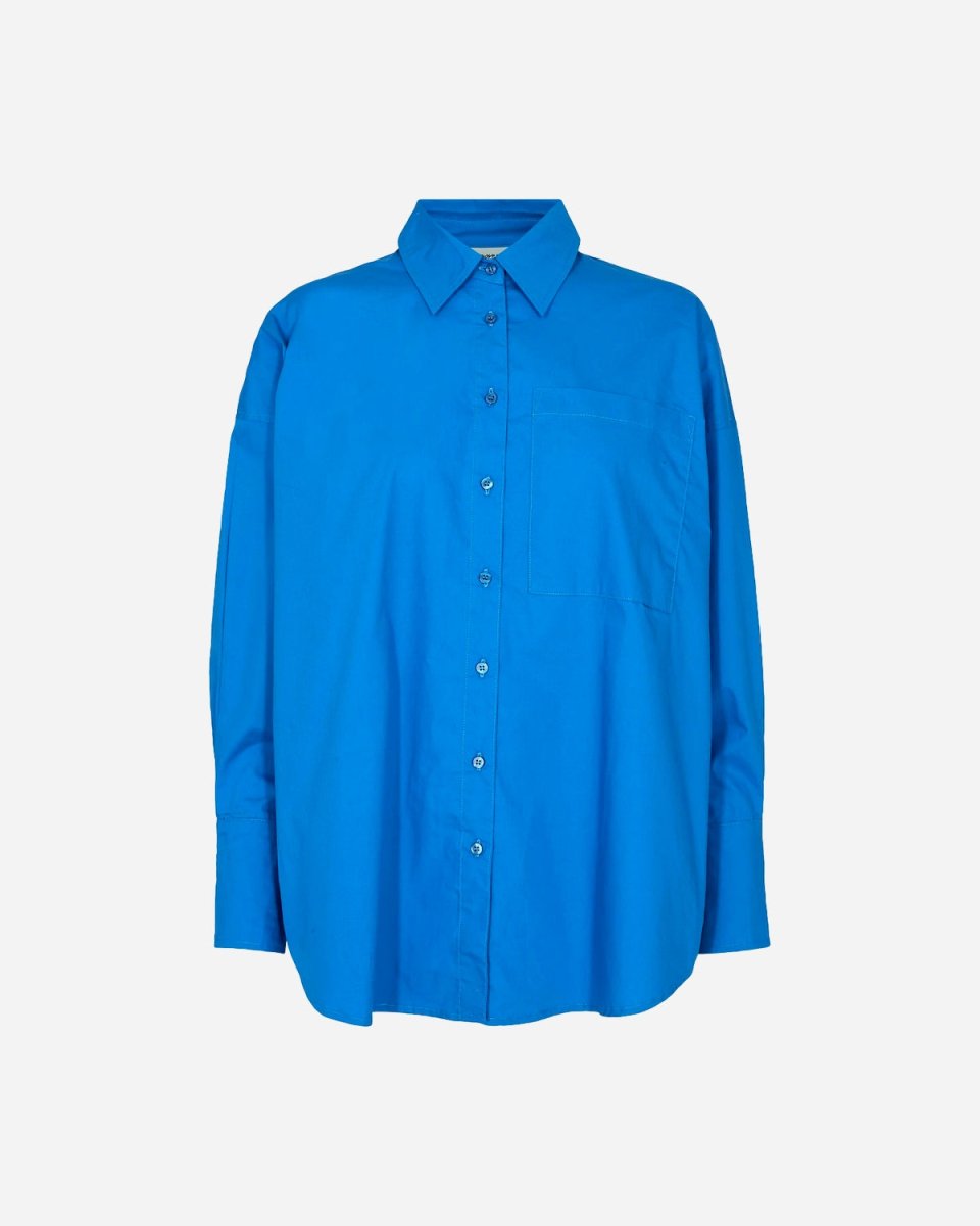 Elanu Shirt - Azur Blue Rabat