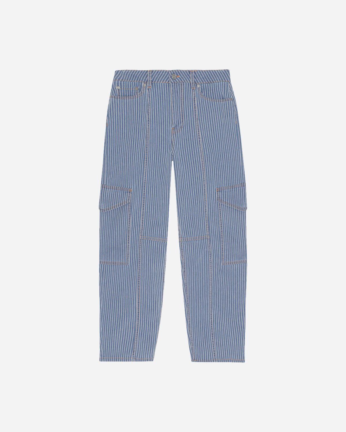 light-stripe-denim-cargo-pants-mid-blue-stone_0.jpg Light Stripe Denim Cargo Pants - Mid Blue Stone