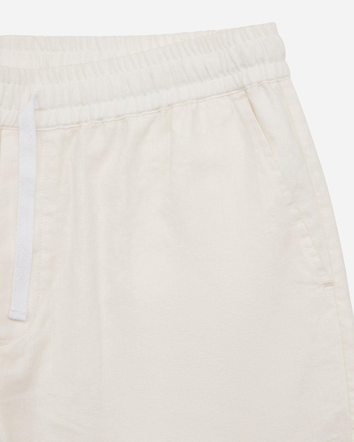 bommy-linen-shorts-off-white_1.jpg Bommy Linen Shorts - Off White Hot på udsalg