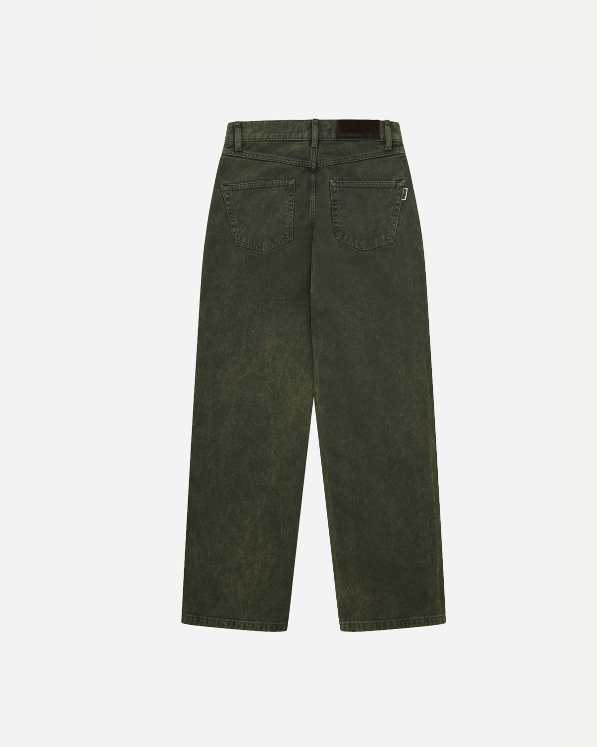 carla-colour-jeans-dark-green_1.png Carla Colour Jeans - Dark Green Online salg