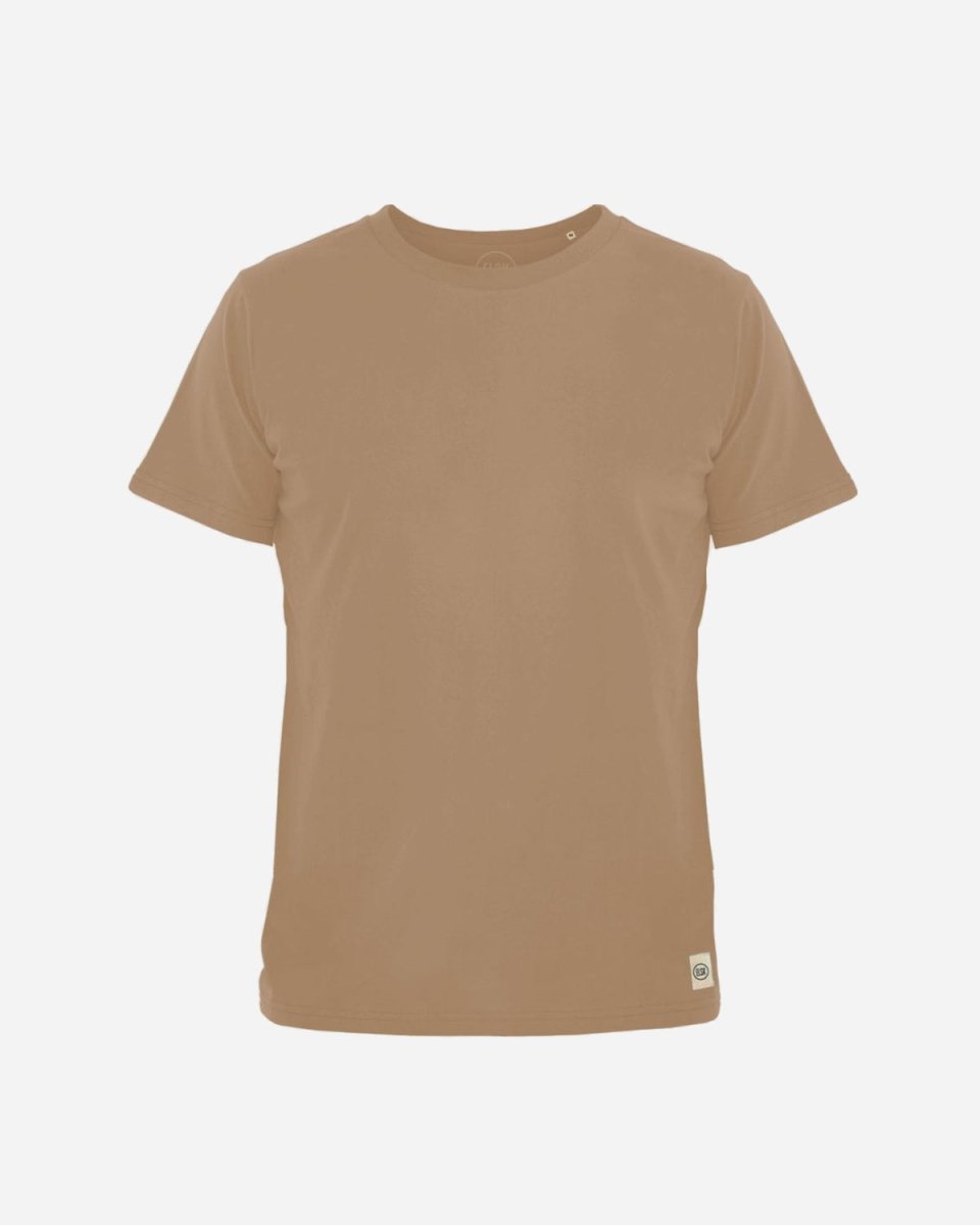 ELSK® ESSENTIAL BRUSHED T-SHIRT - Tobacco Online Hot Salg