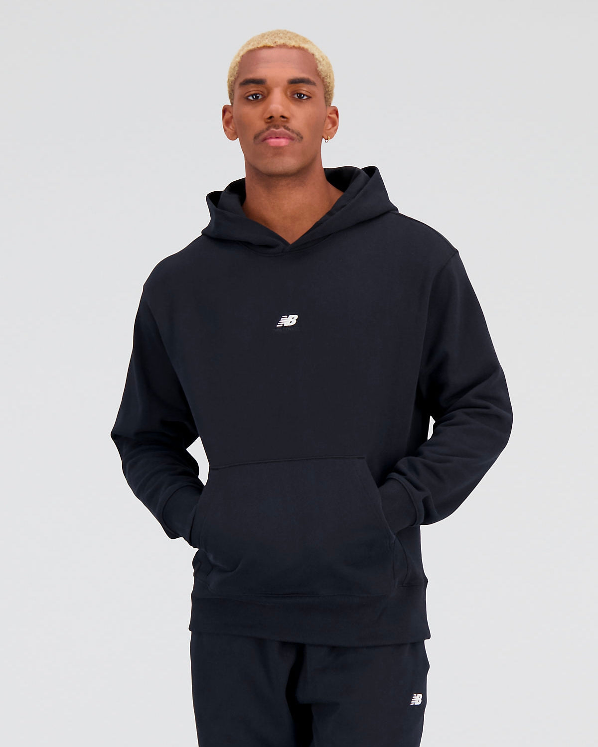 Athletics Remastered Graphic French Terry Hoodie - Black