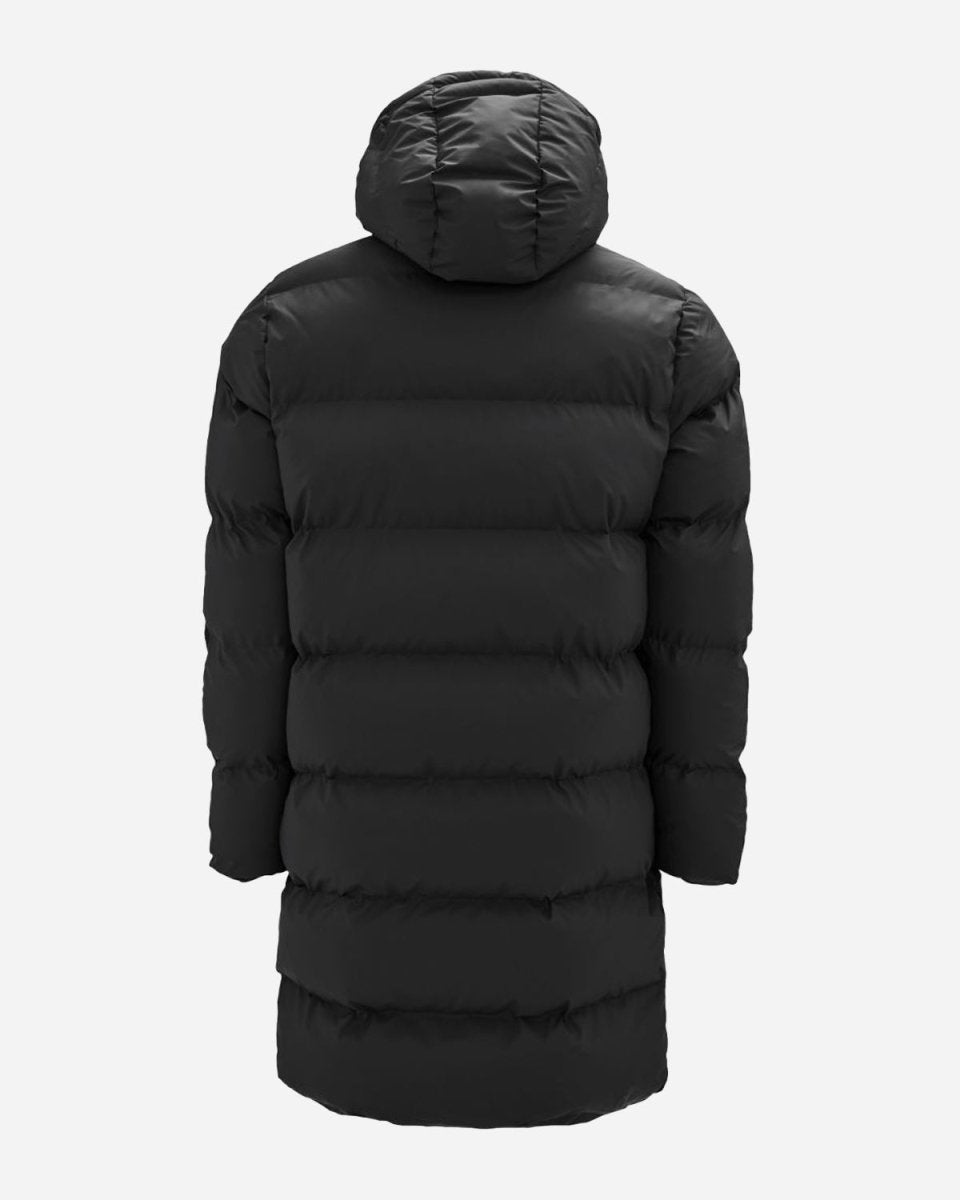 Long Puffer Jacket - Black