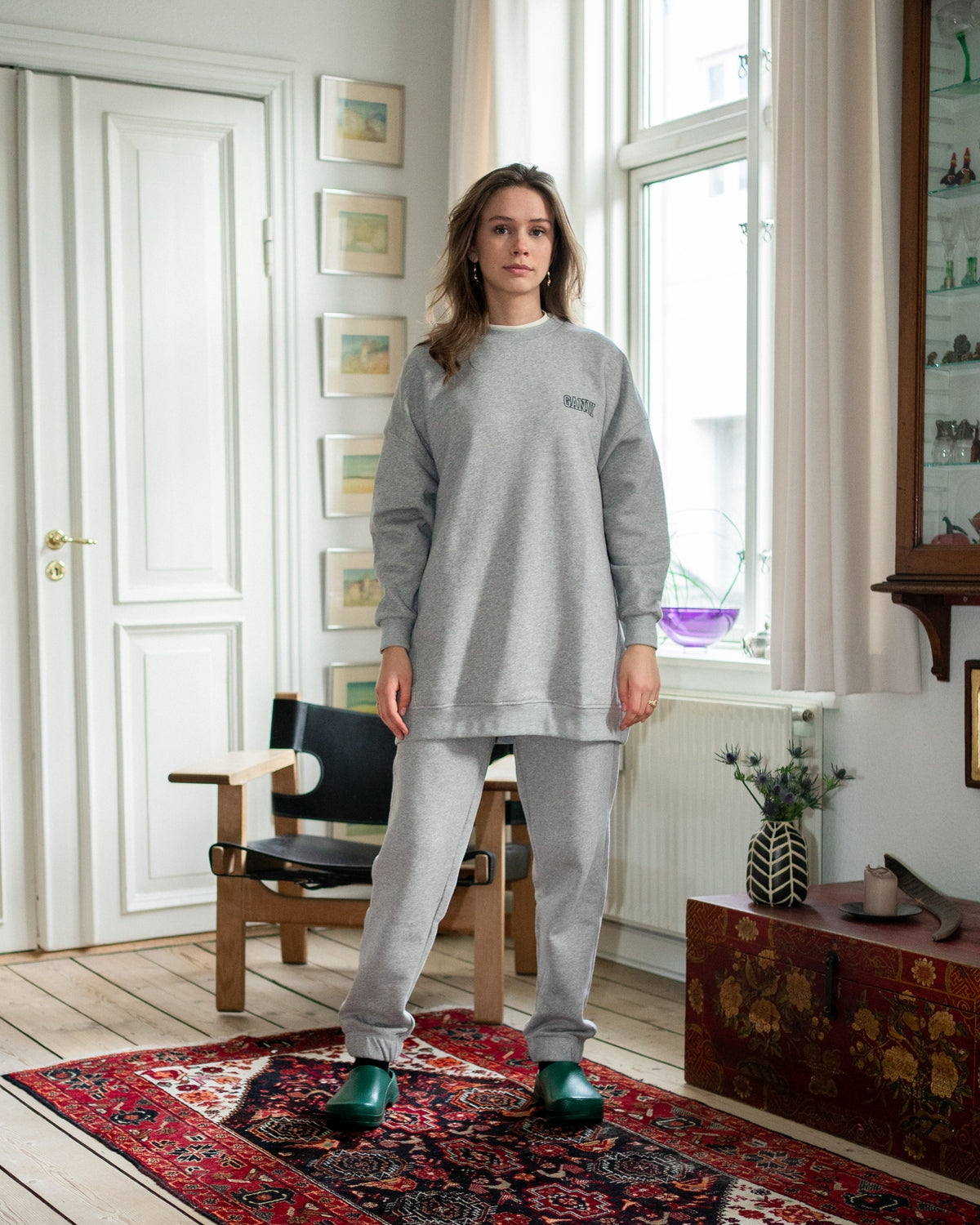 Oversized Sweatshirt - Paloma Melange
