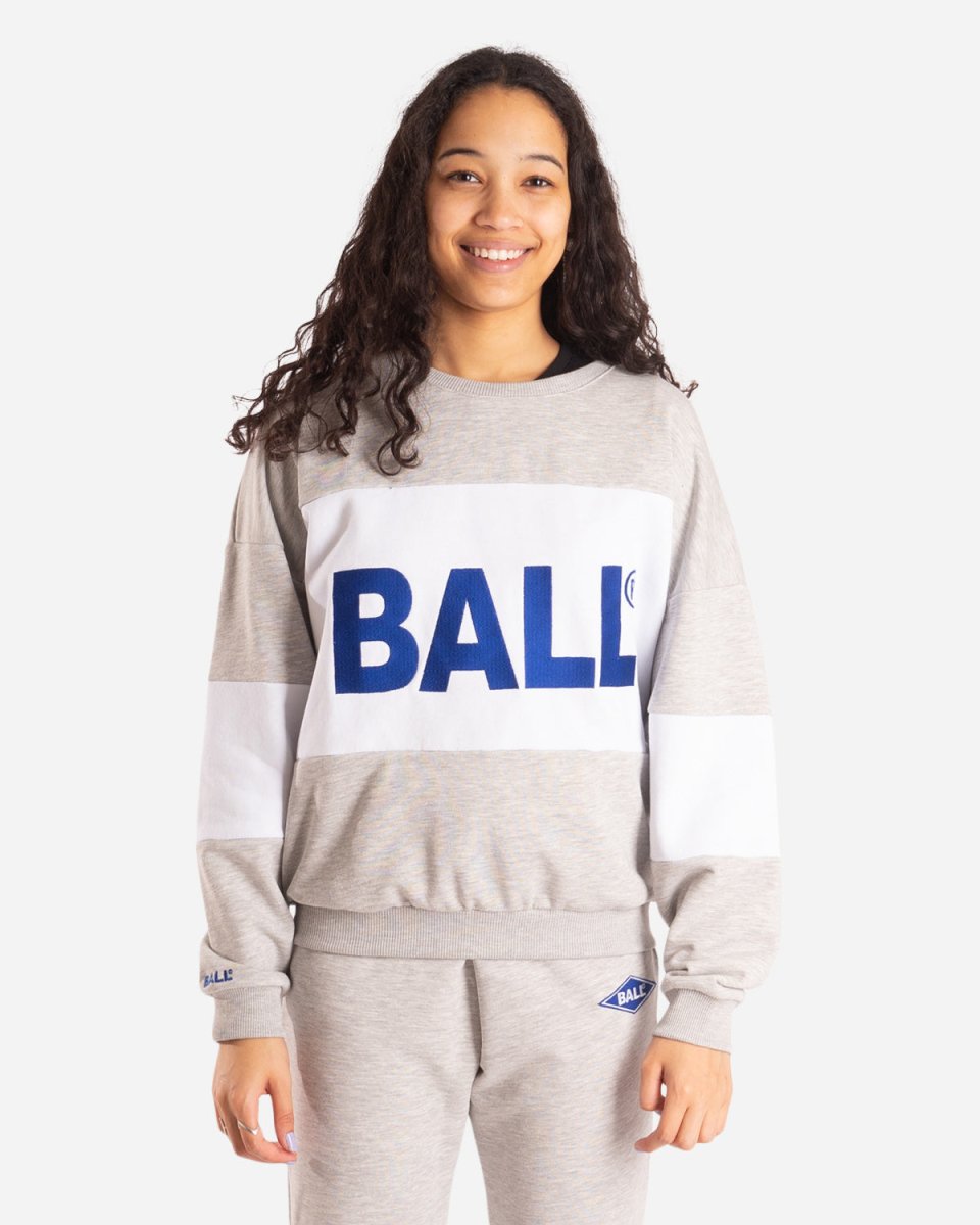 Summer Ball Crewneck - Light Grey Melange