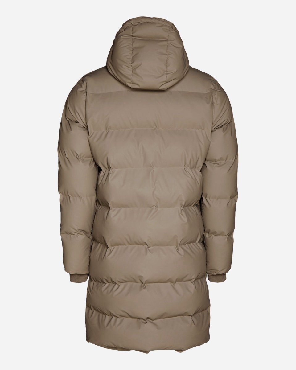 Long Puffer Jacket - Taupe