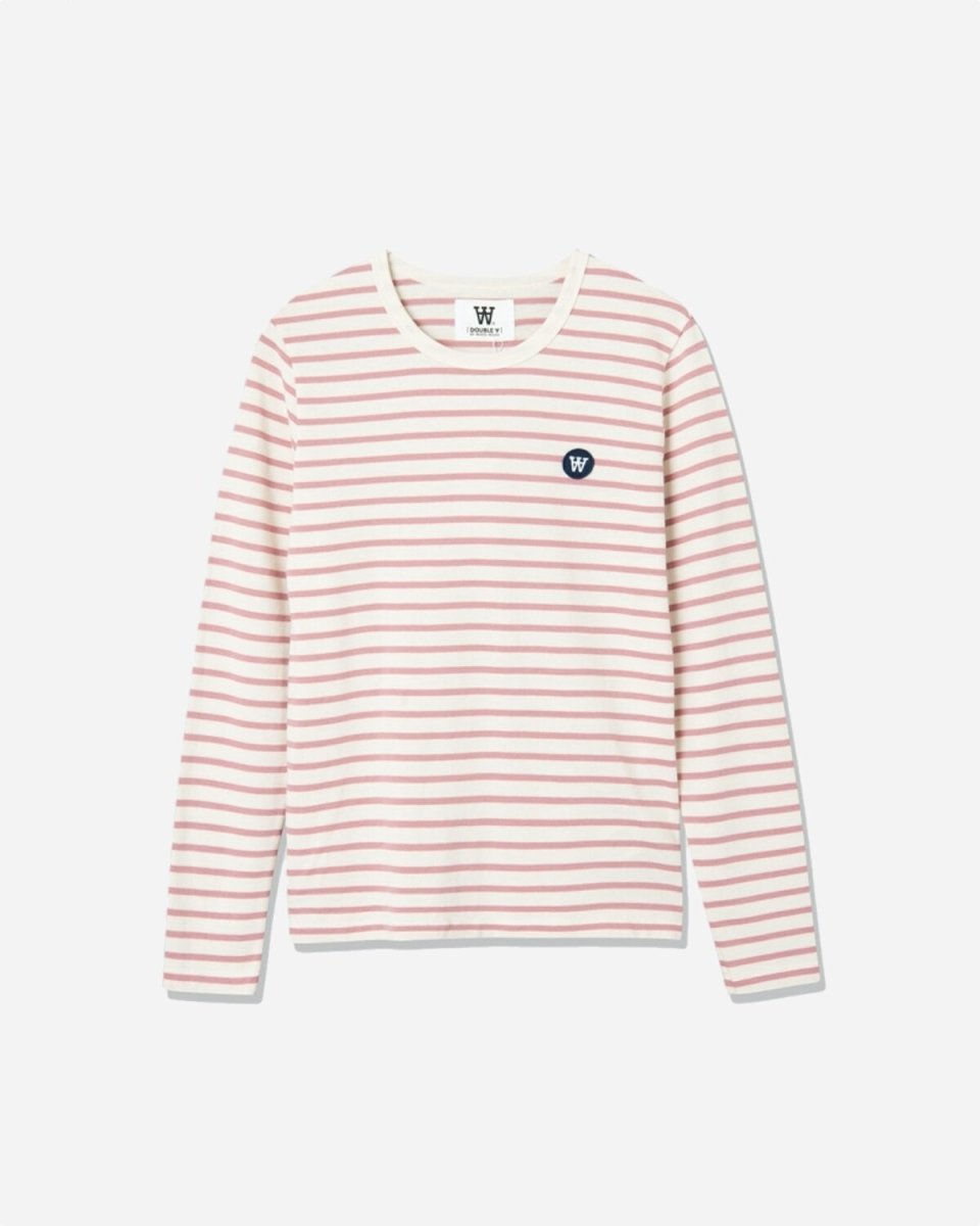 Moa long sleeve - Off/White/Rose