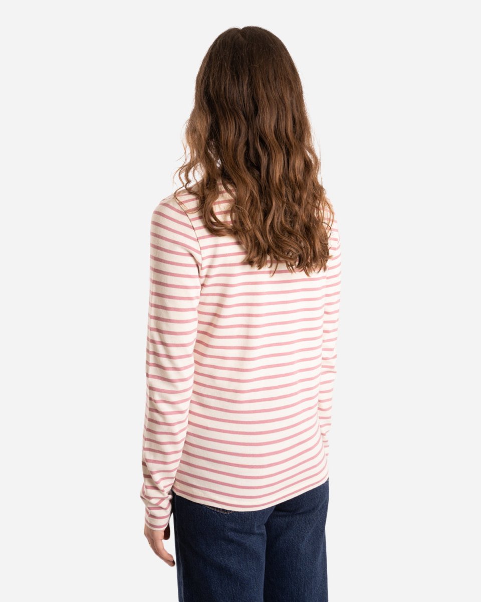 Moa long sleeve - Off/White/Rose