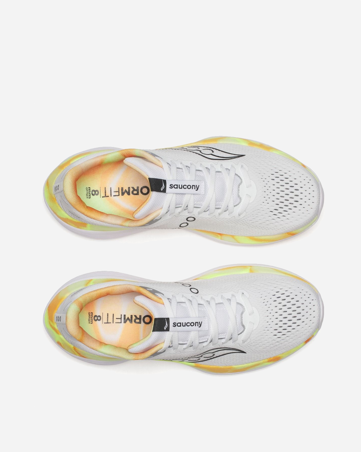 Endorphin Trainer Men - White/Black Levere