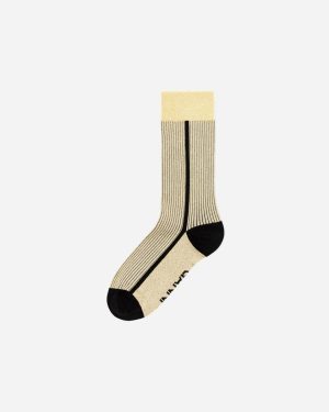 Lurex Blend Socks - Gold Online nu