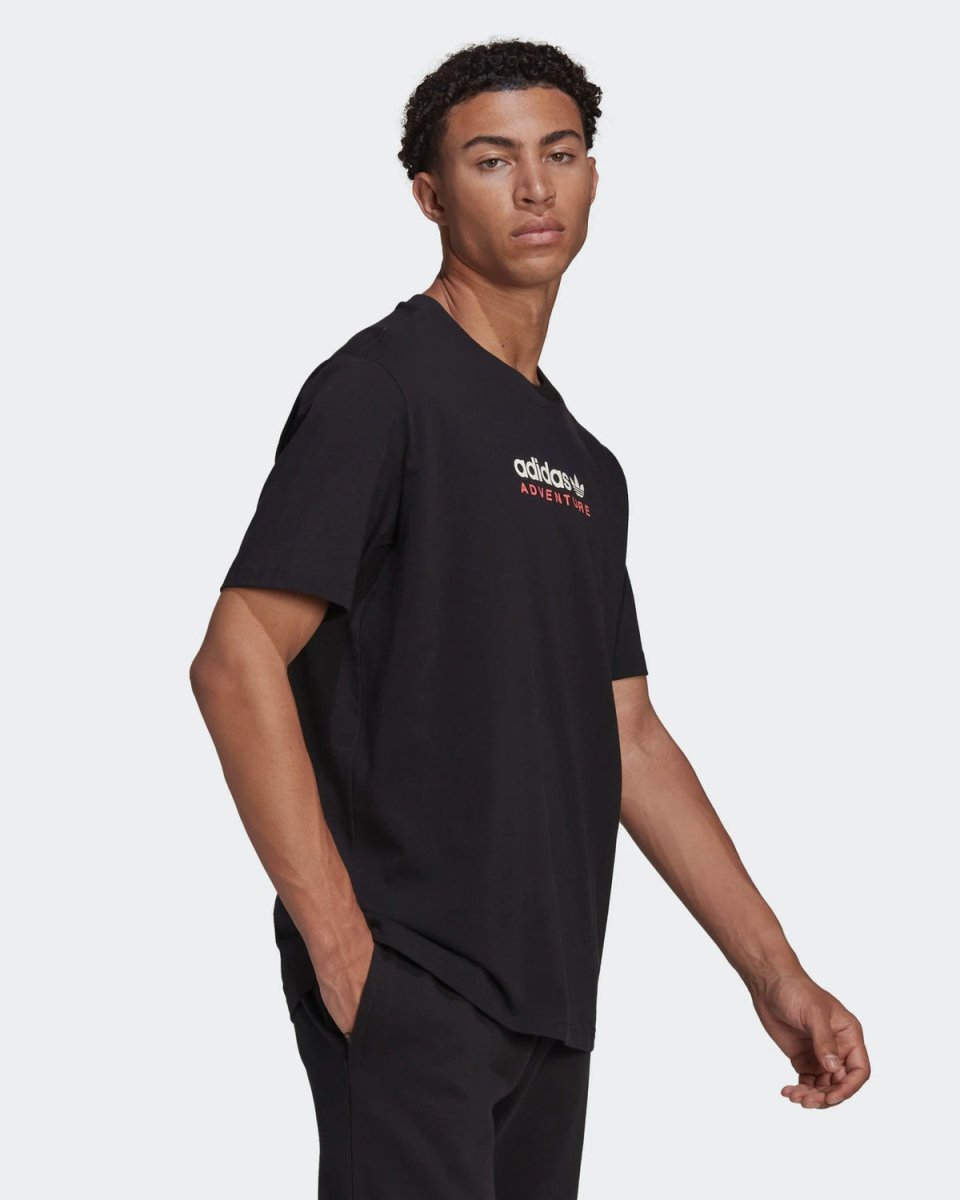 Mountain Spray Tee - Black Online salg