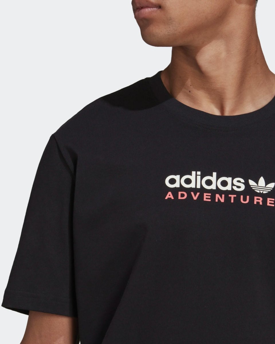 Mountain Spray Tee - Black Online salg