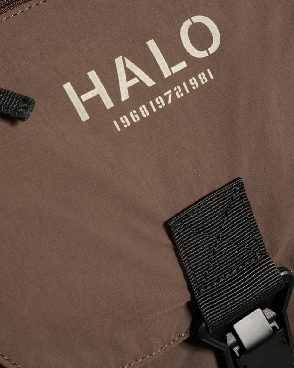 Halo Nylon Backpack - Major Brown