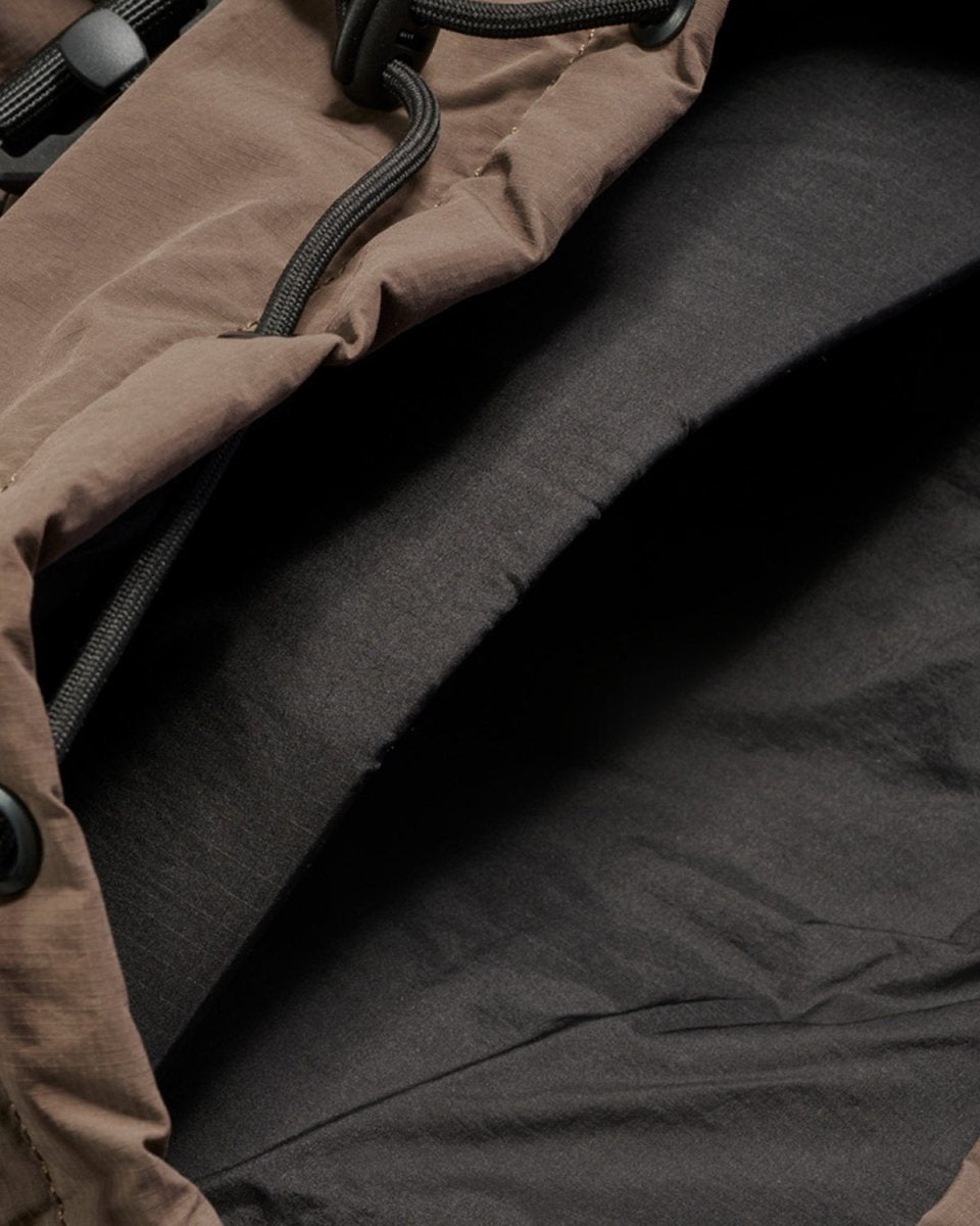 Halo Nylon Backpack - Major Brown