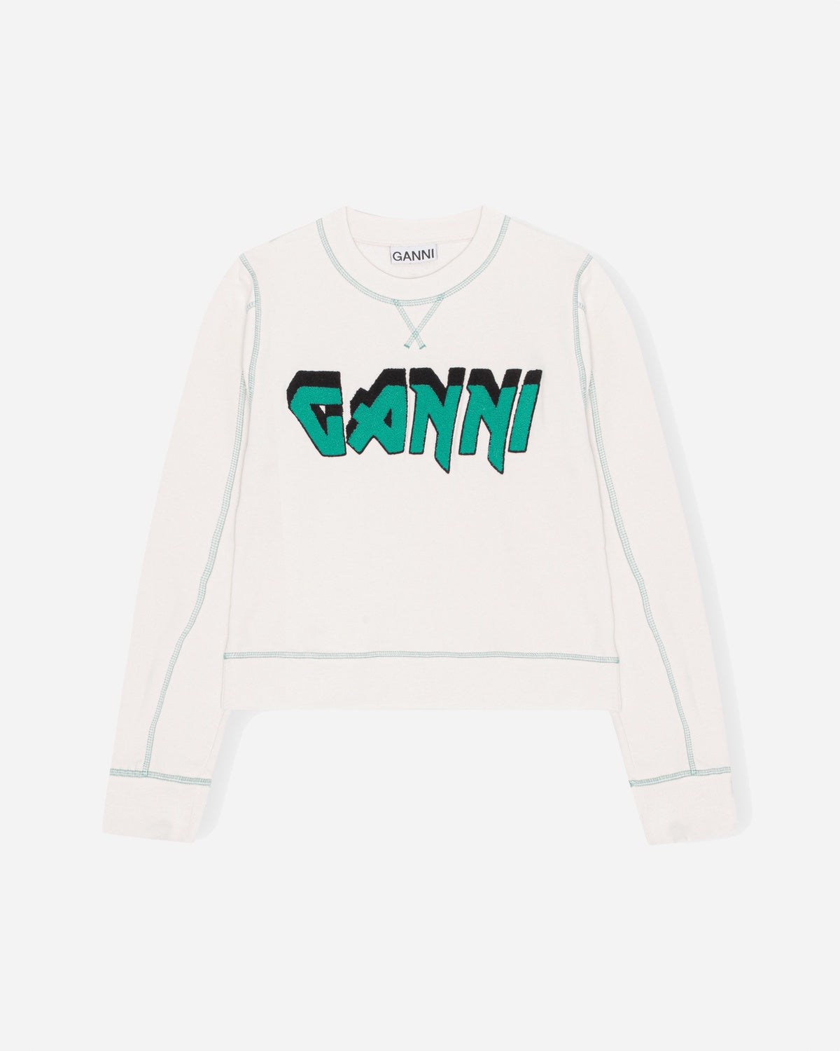 Isoli Ganni Rock Sweatshirt - Egret