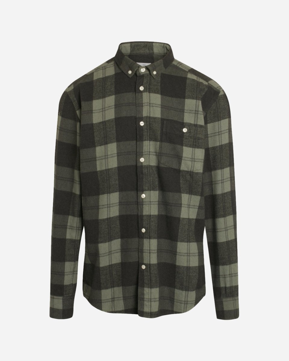 Nikolaj shirt - Olive/Black