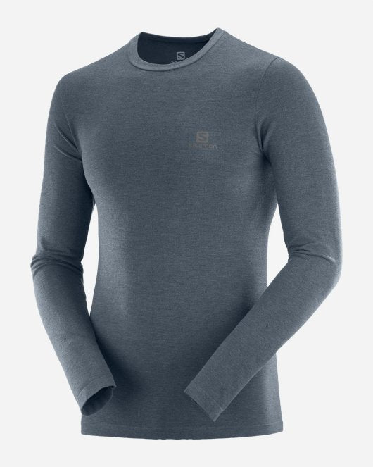 Outline Seamless Crew M - Ebony