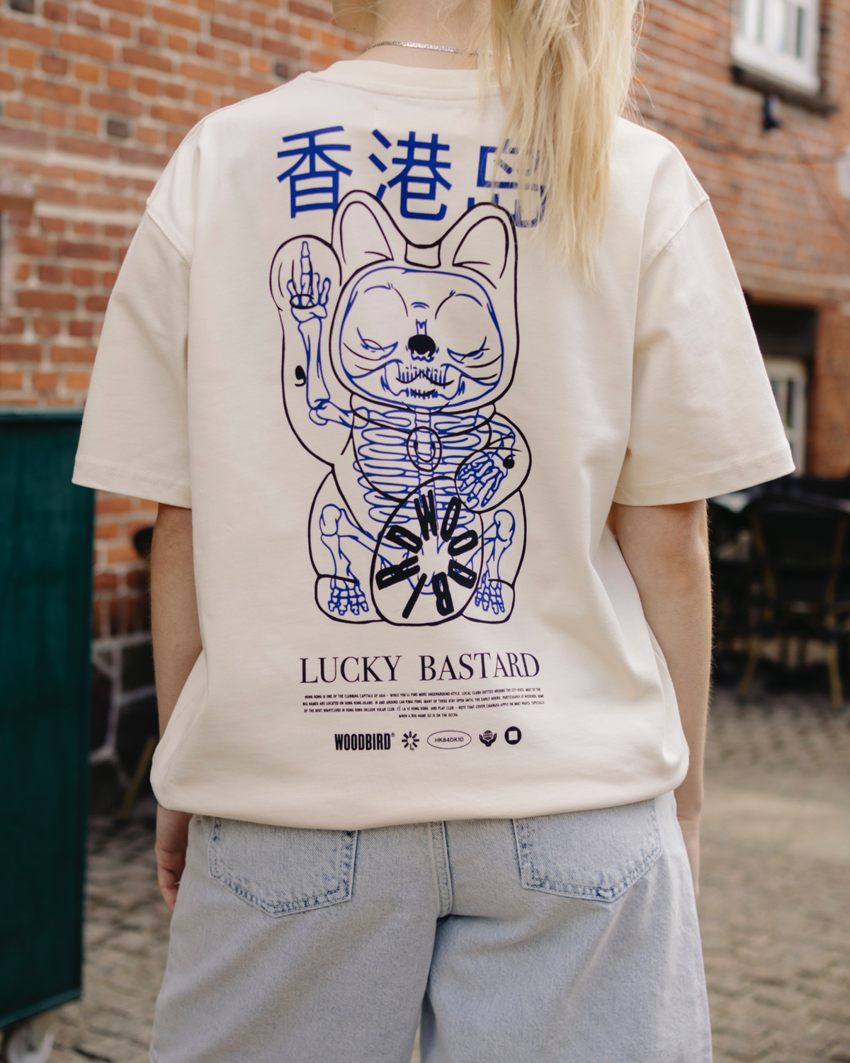 baine-bastard-tee-off-white-navy_2.png Baine Bastard Tee - Off White/Navy