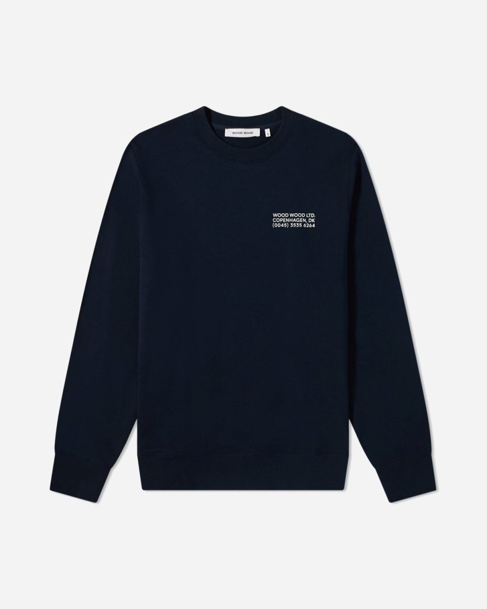 Hugh info sweatshirt - Black